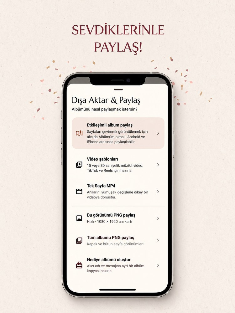 Paylaşım Ekranı